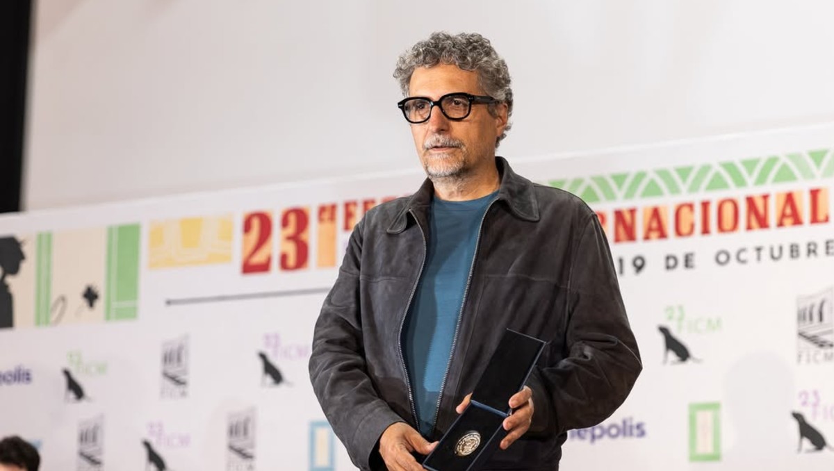 El cineasta Kleber Mendonça Filho presentó su nueva película | Foto: FICM