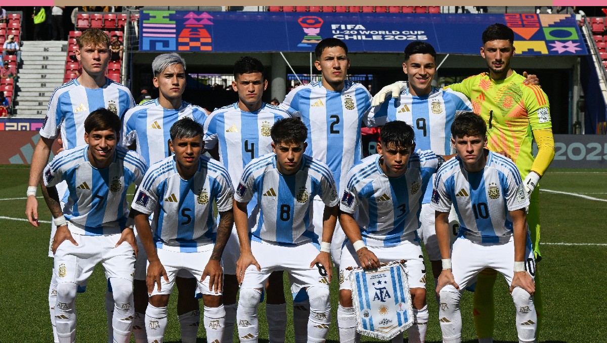 ¿En qué equipos juegan los seleccionados de Argentina Sub 20? (AFP)