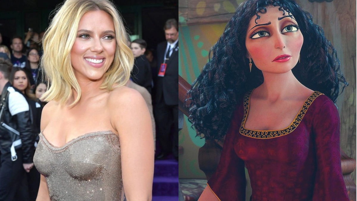 La estrella Scarlett Johansson estaría en negociaciones para interpretar a la malvada Madre Gothel en el live-action de ‘Enredados’.
