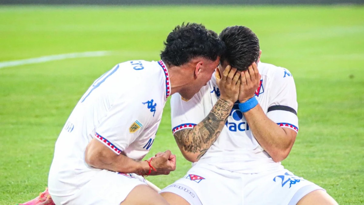 Hijo de Miguel Ángel Russo homenajea a su padre con emotivo gol (Instagram @catigreoficial)
