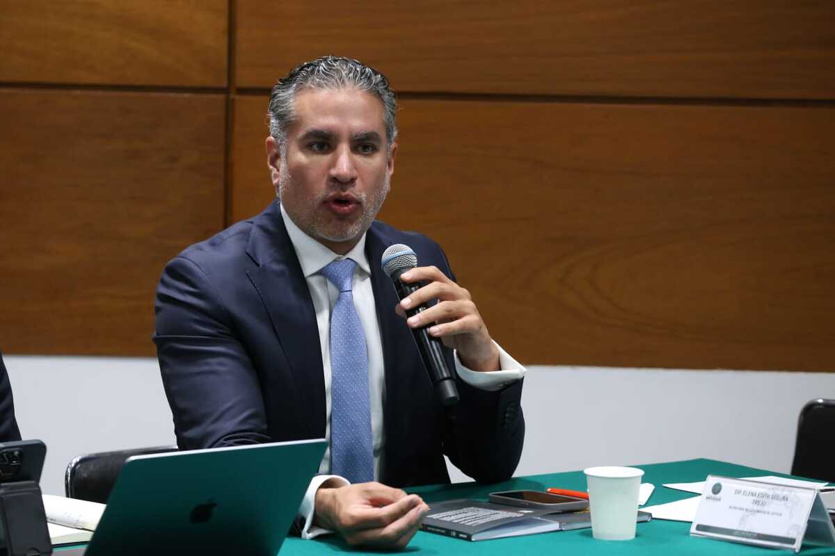 Juan Pablo Gómez Fierro en la audiencia pública sobre la reforma a la Ley de Amparo. | Jesús Quintanar