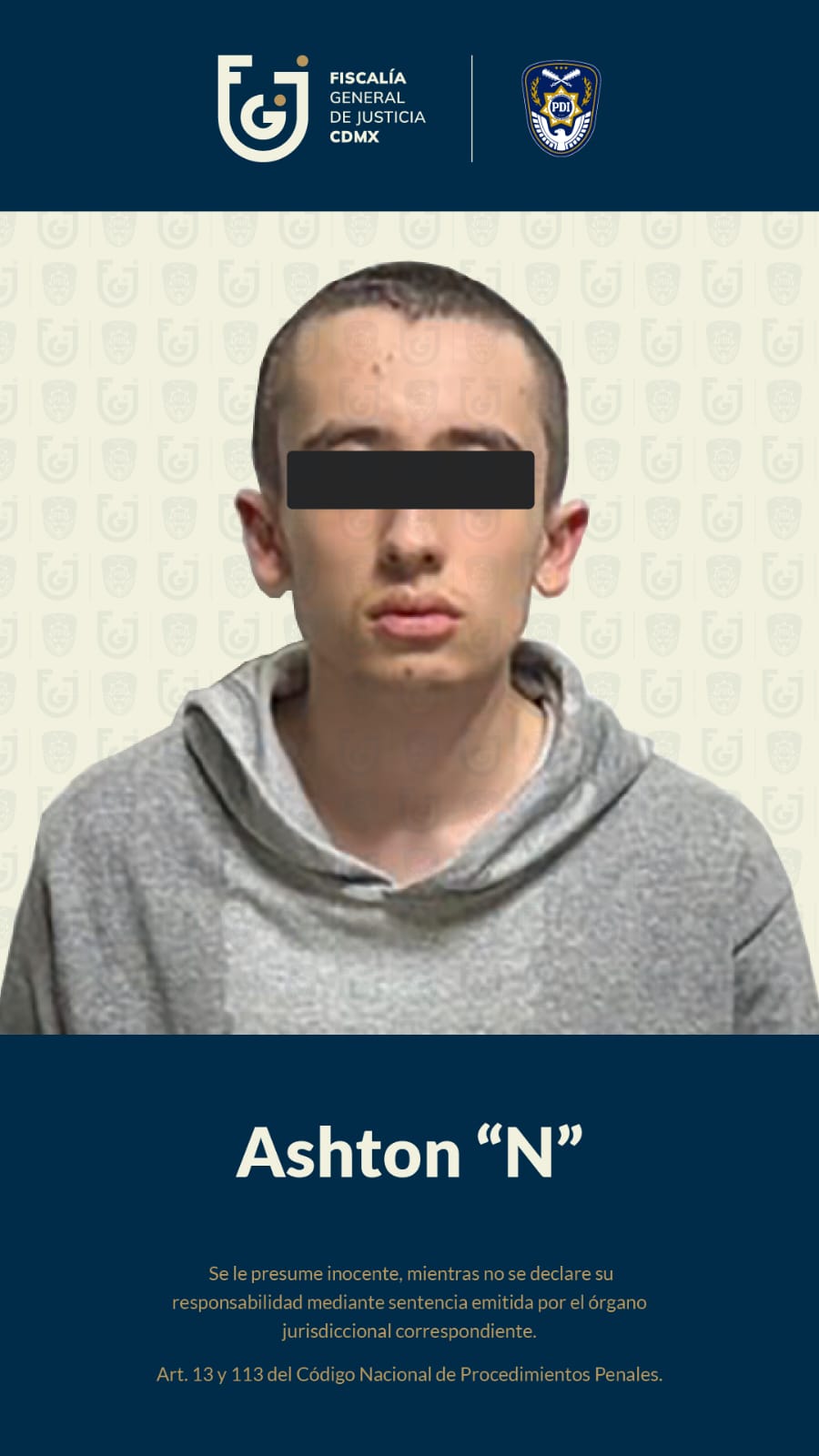 Lex Ashton 'N' fue ingresado al Reclusorio Oriente tras ser detenido | FDJ CdMx.
