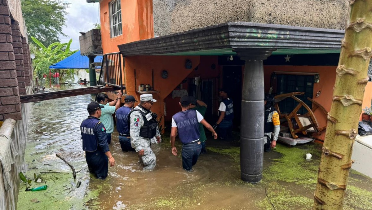 Ordenan evacuaciones por inundaciones en Altamira. (Mario Juárez)