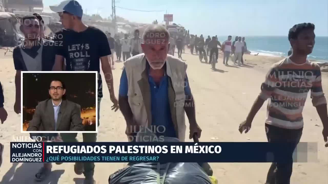 Desplazados regresan a la Franja de Gaza tras la guerra | Alejandro Domínguez, 10 de octubre de 2025