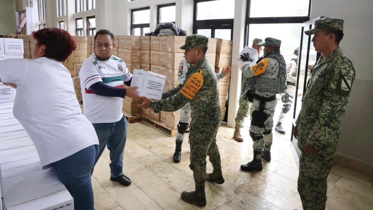 Ejército asume mando en Huauchinango, dañado por lluvias en Puebla | Especial