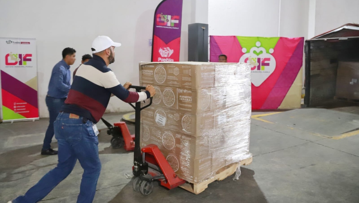 Gobierno municipal envía 2 mil despensas a la Sierra Norte de Puebla | Especial