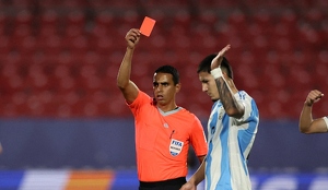 Jalal Jayed, árbitro central a cargo del México vs Argentina en el Mundial Sub 20