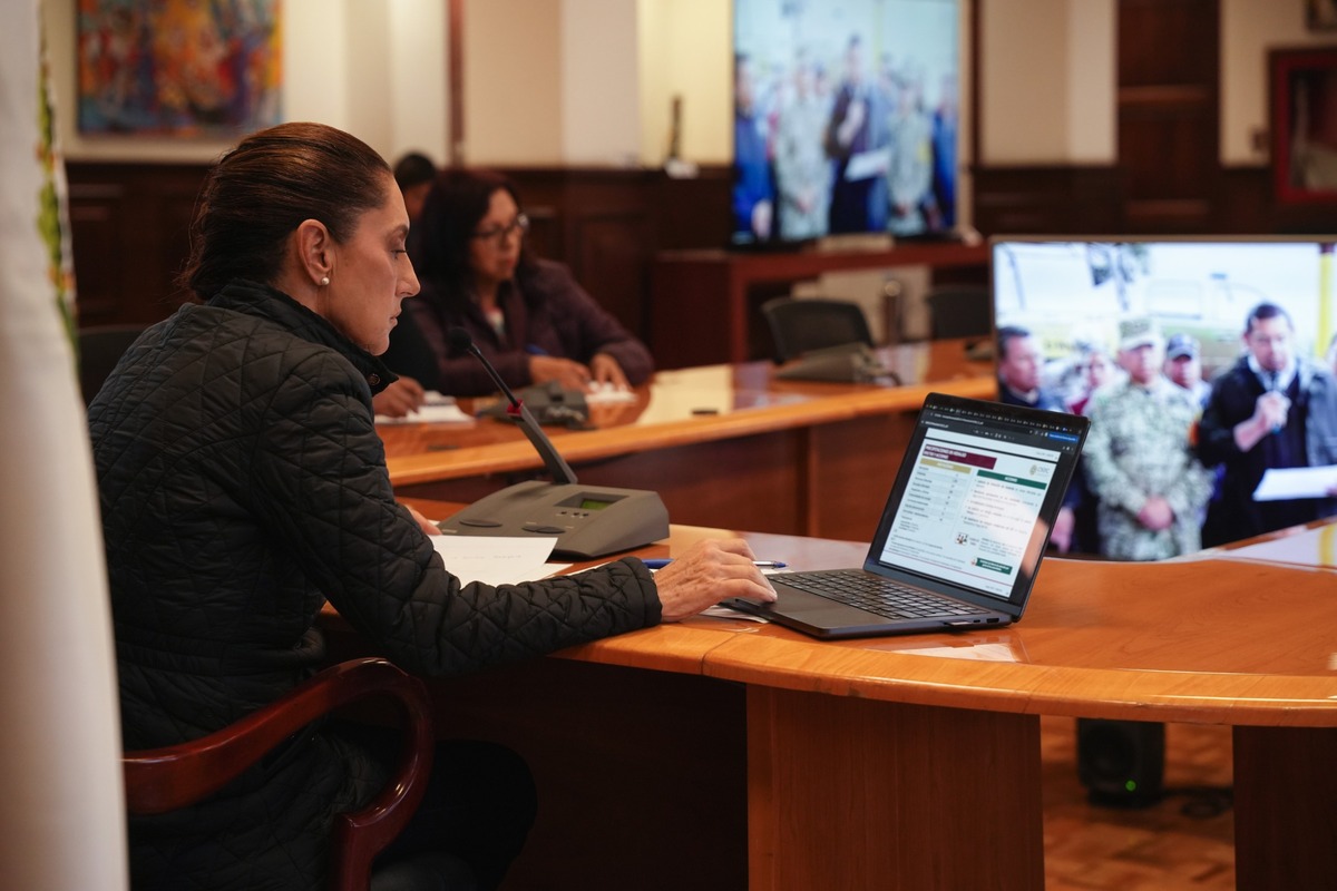 La Presidenta ha monitoreado la situación de los estados desde que iniciaron las fuertes lluvias. | Presidencia