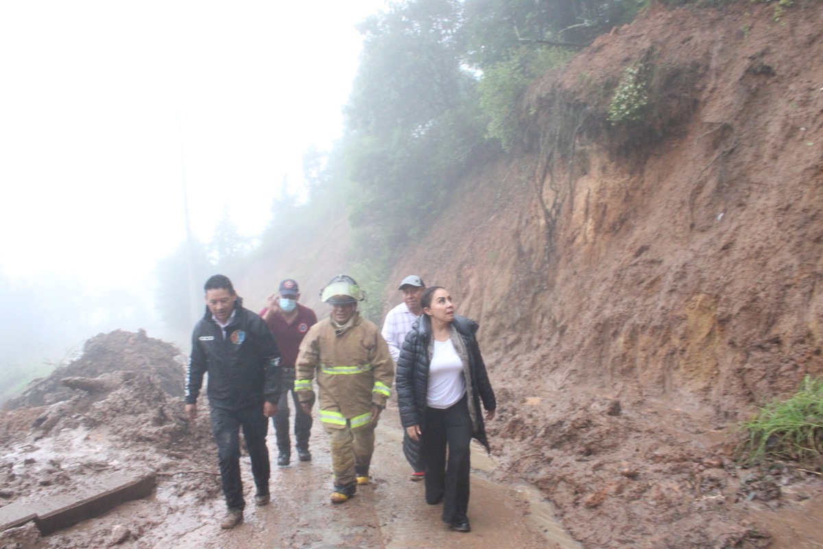Realizan monitoreo permanente en las comunidades de la zona alta del municipio. (Cortesía)