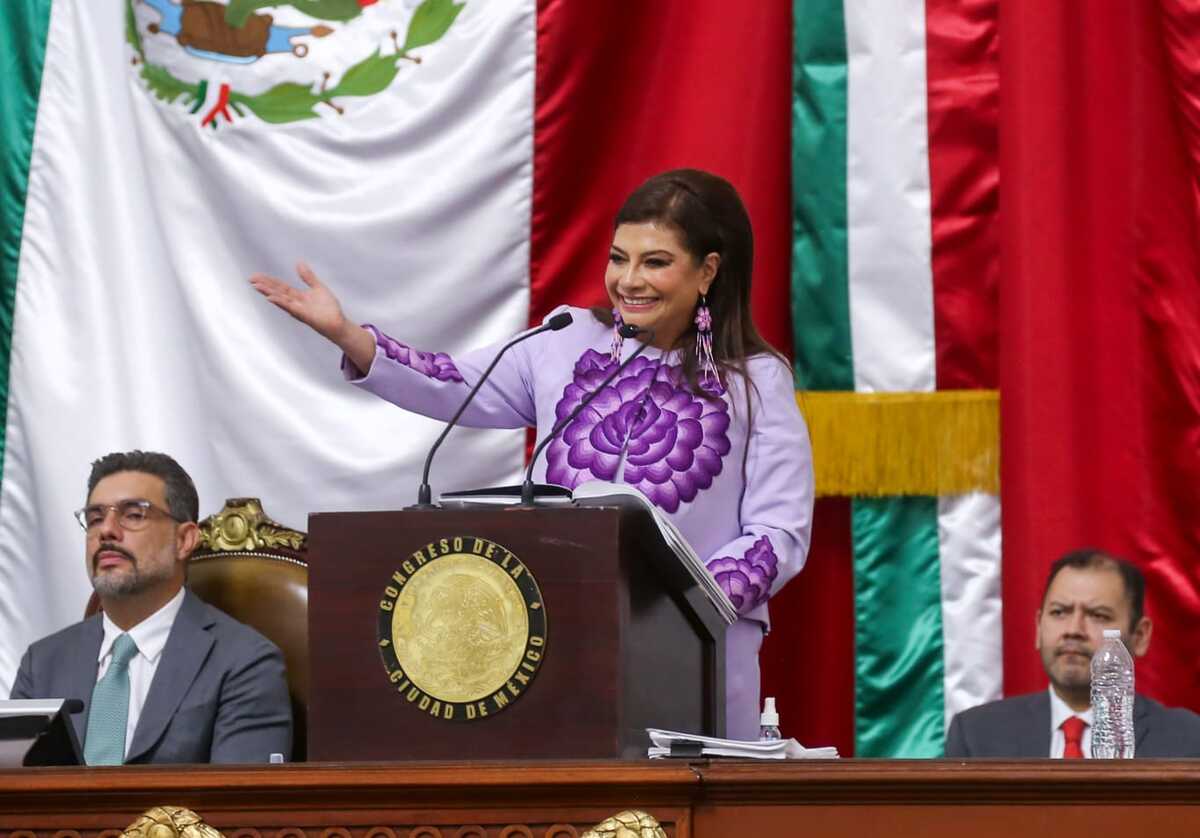 Clara Brugada informó que bajó la incidencia delictiva de alto impacto en CdMx. | Araceli López