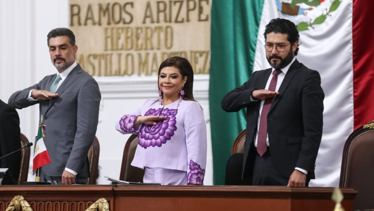 Clara Brugada a punto de su primer informe. | Araceli López