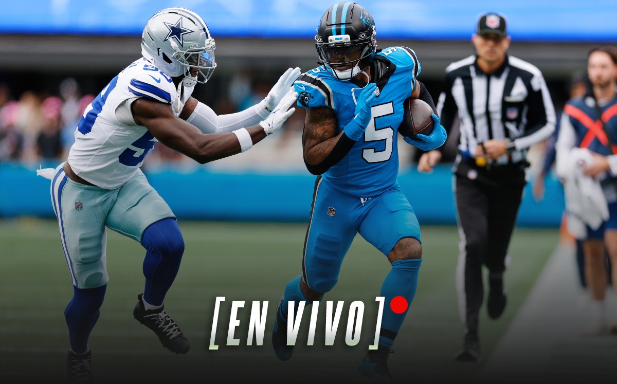 Cowboys vs. Panthers EN VIVO. Semana 6 NFL 2025 (AP)