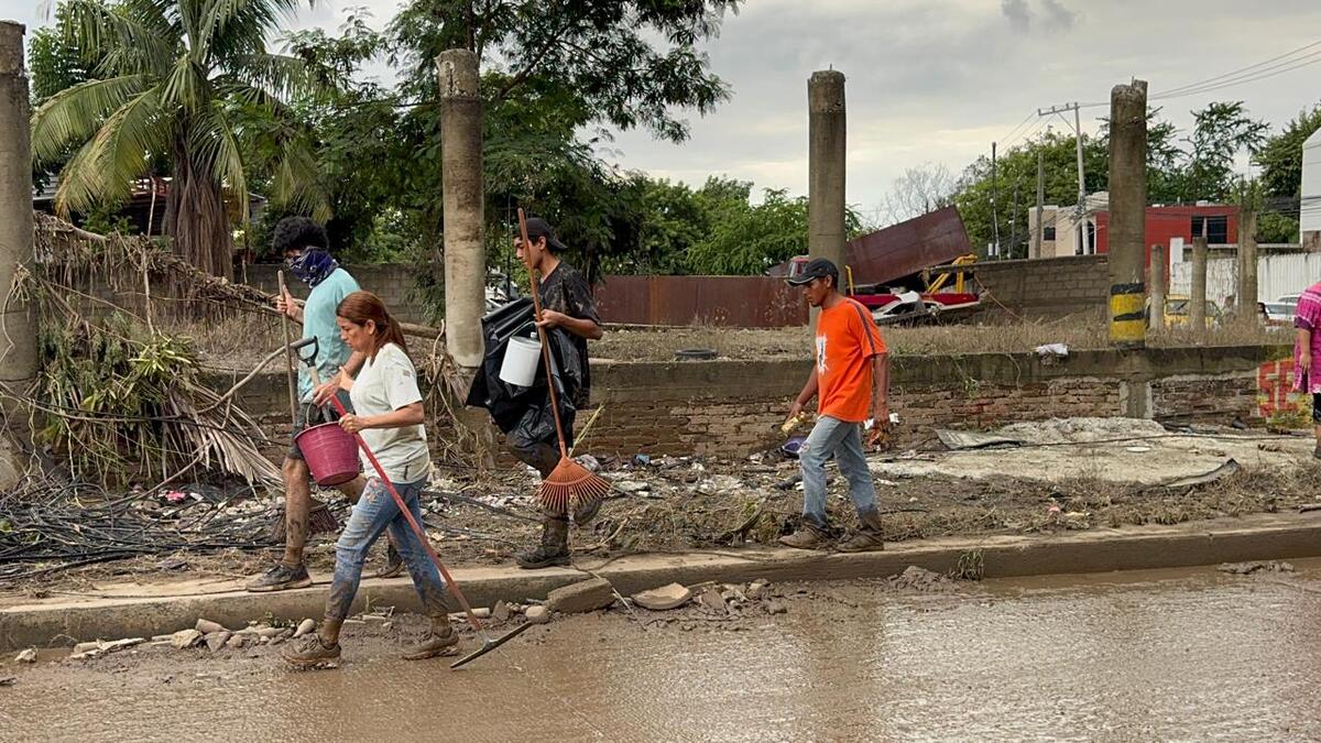 Inundaciones Poza Rica. | Foto: Especial
