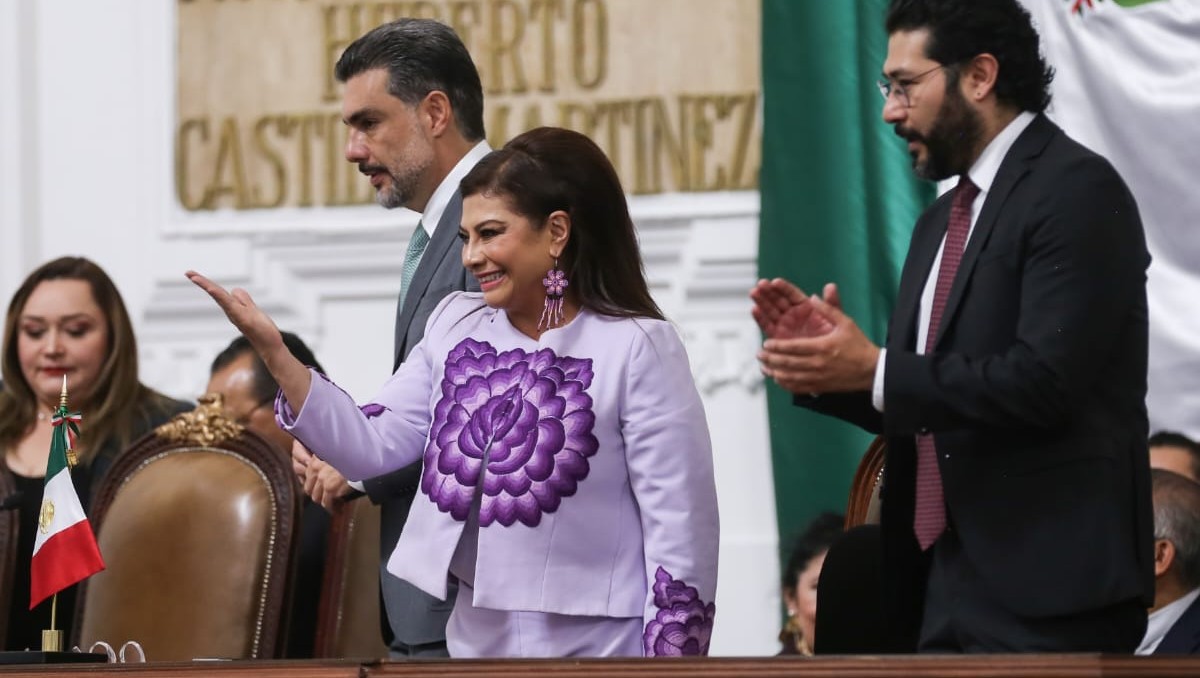 La jefa de Gobierno ofrece su primer informe. | Araceli López