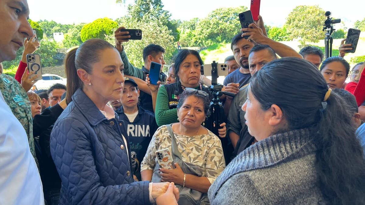 La presidenta Claudia Sheinbaum en Puebla (CNPC)