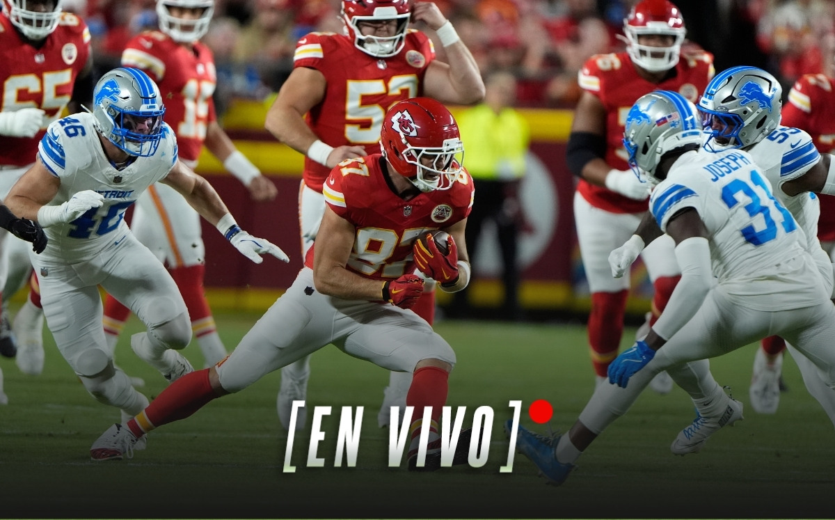Lions vs Chiefs, en vivo juego del Sunday Night Football de la Semana 6 de la NFL 2025 (AP)