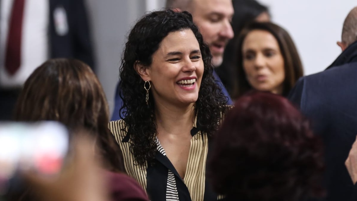 Luisa María Alcalde en el primer informe de Clara Brugada. | Araceli López