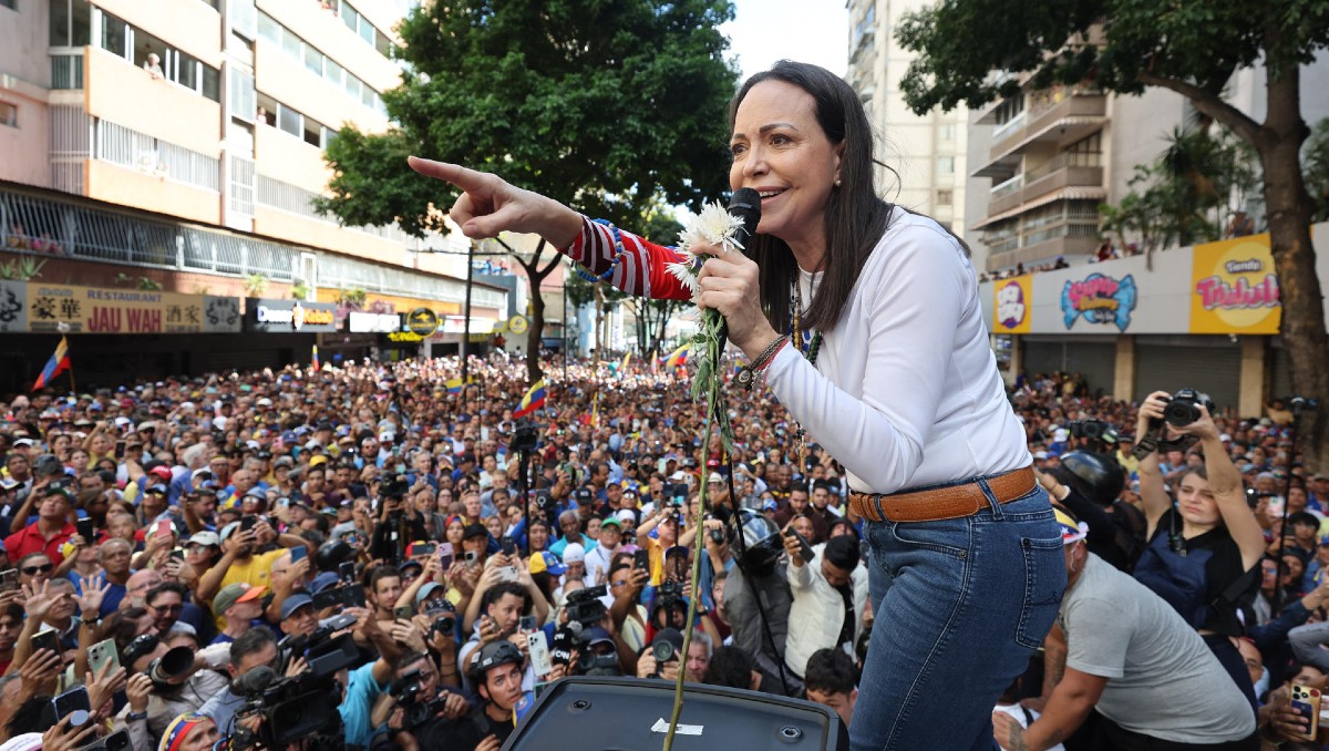 María Corina Machado ganó el Premio Nobel de la Paz 2025. | EFE