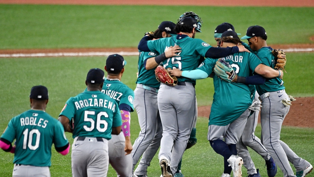 Mariners vence a Blue Jays en el Juego 1 de la Serie de Campeonato de la Liga Americana (Reuters)