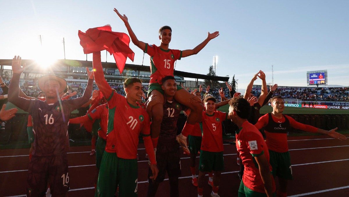 Marruecos avanza a la semifinal del Mundial Sub 20 tras vencer a Estados Unidos (EFE)