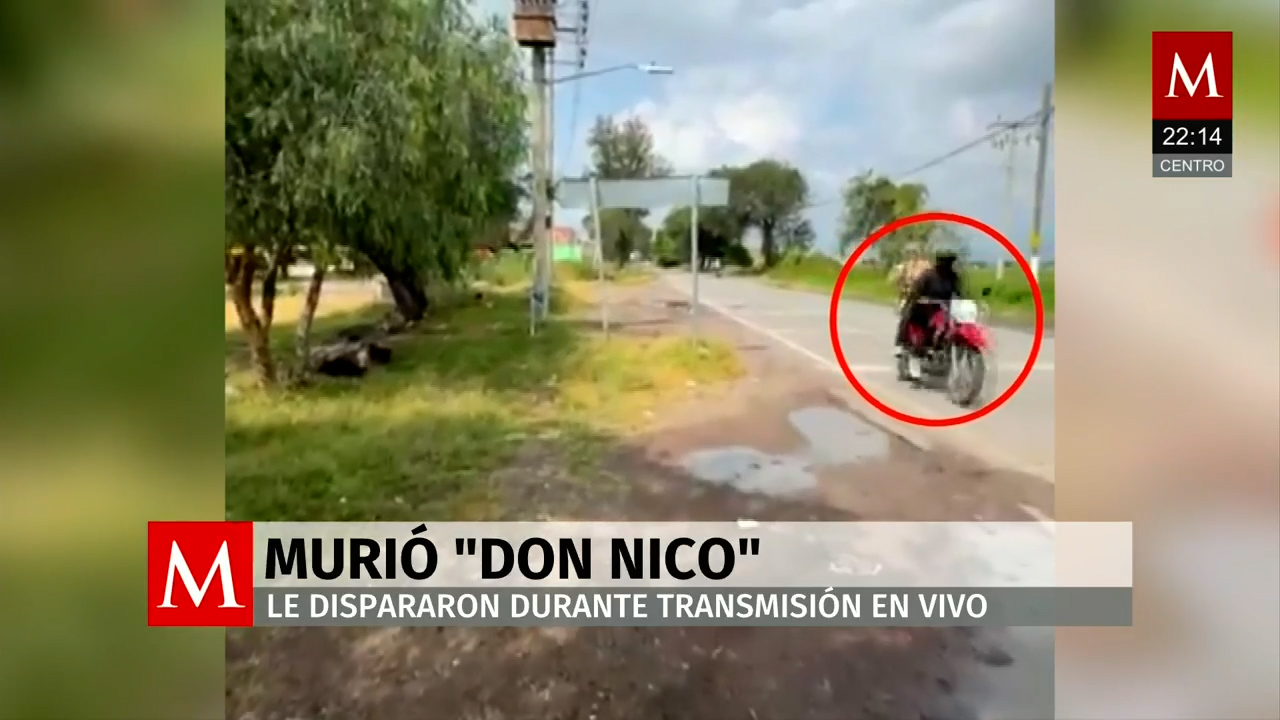 Muere Nico Casas tras ataque a balazos mientras transmitía en vivo en Guanajuato