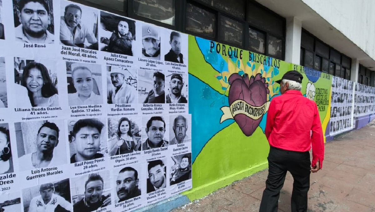 Mural de los desaparecidos vuelve a Puebla | Melanie Torres