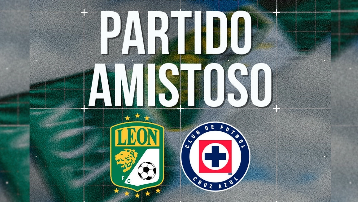 Partido amistoso León vs Cruz Azul en Estados Unidos es cancelado (X: @clubleonfc)