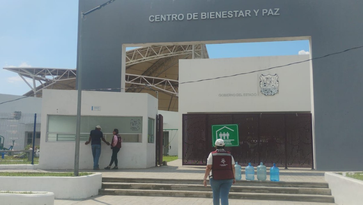 Centro de Bienestar y Paz en Tampico. (Mario Juárez)