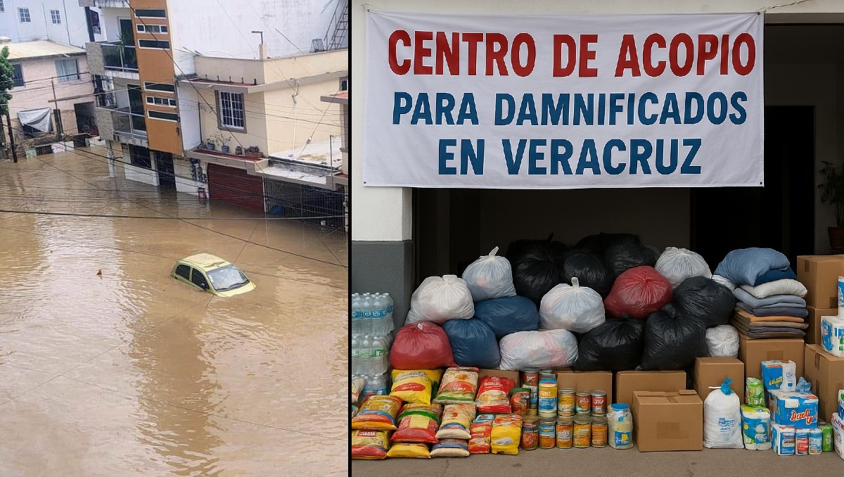 Centros de acopio para ayudar a afectados en Veracruz | Especial IA Disover Milenio