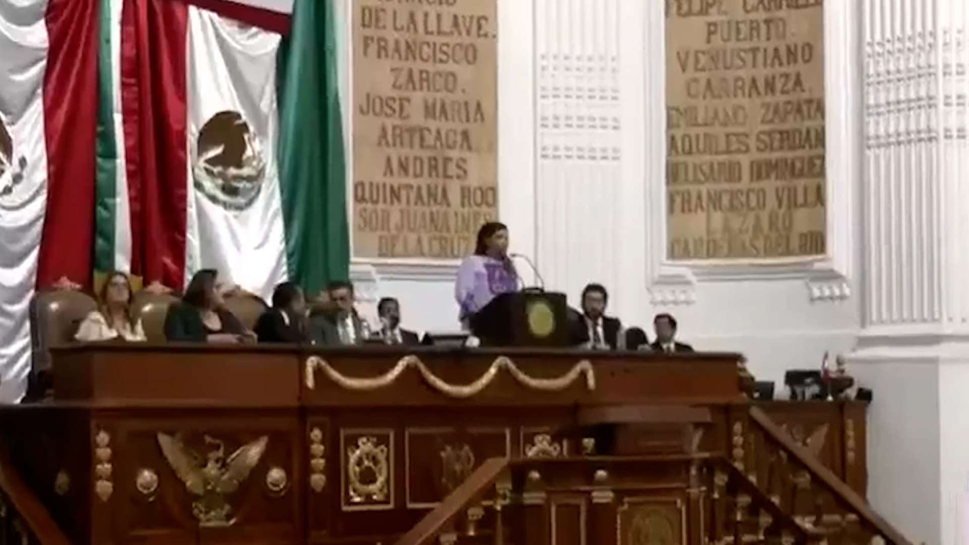 Clara Brugada rinde su primer informe de gobierno en la CDMX