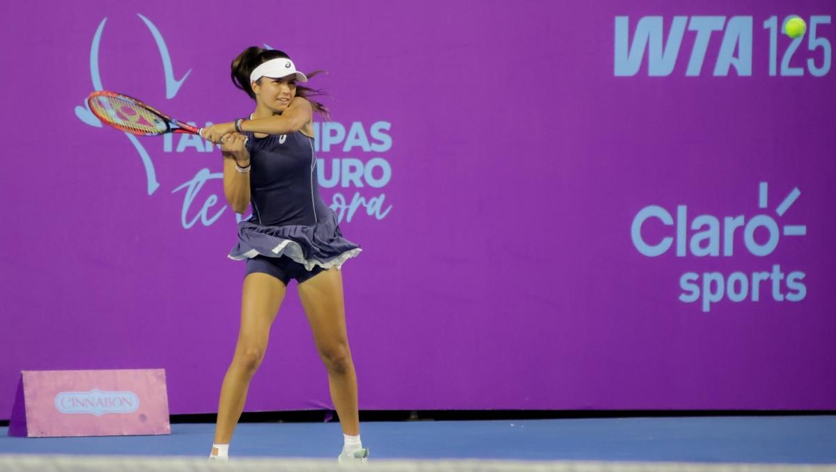 La croata Petra Marčinko, segunda sembrada, avanzó a la siguiente ronda del Abierto de Tenis Tampico 2025.