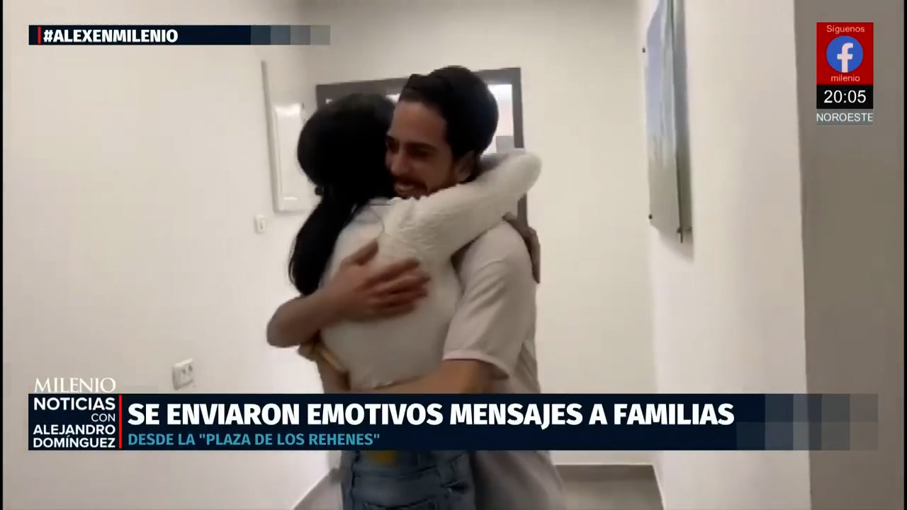 Familias israelíes se reencuentran con rehenes liberados por Hamás tras un año de espera