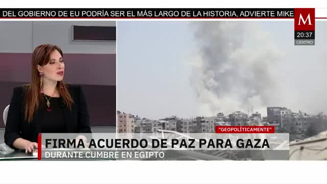Firman tratado de paz entre Israel y Palestina | Pedro Gamboa, 13 de octubre de 2025