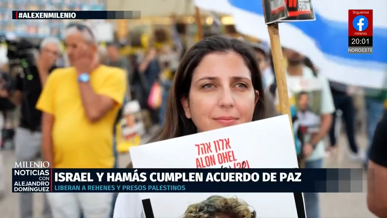Israel y Hamás inician acuerdo de paz con liberación de rehenes y presos palestinos