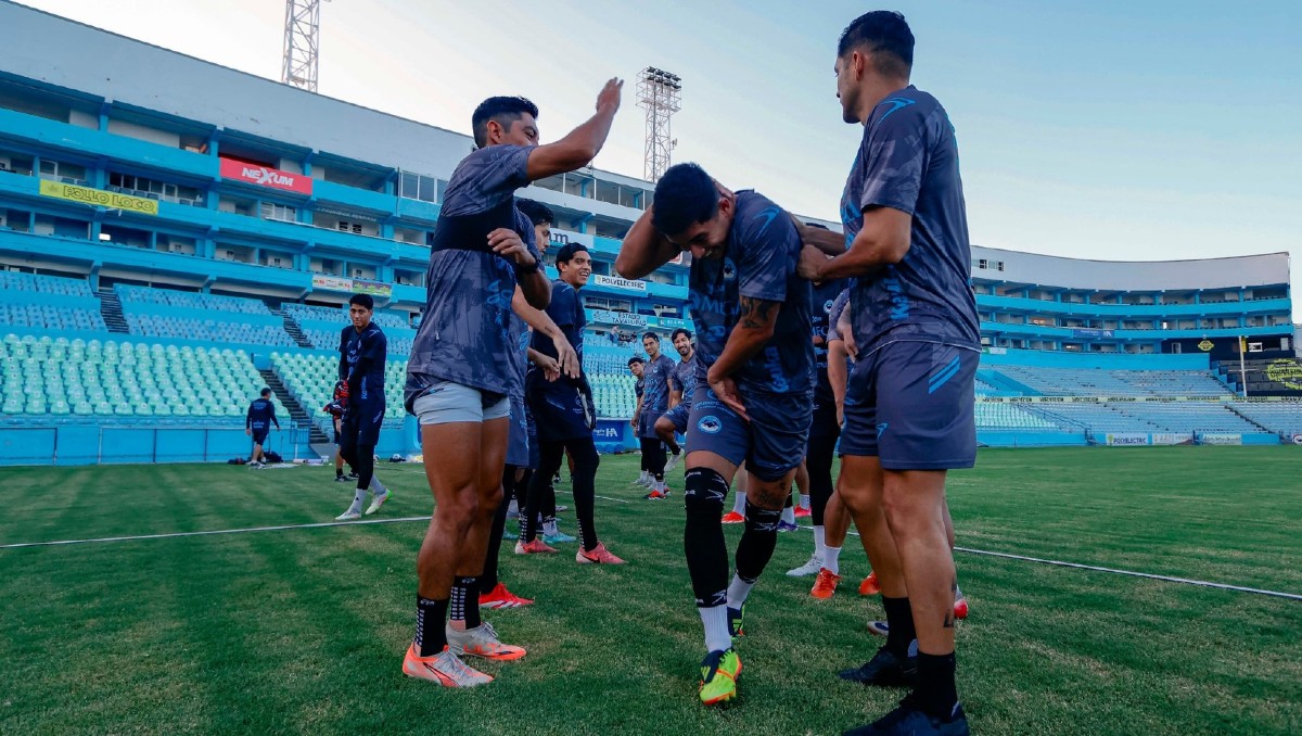 Jaiba Brava regresó a entrenar al Estadio Tamaulipas.
