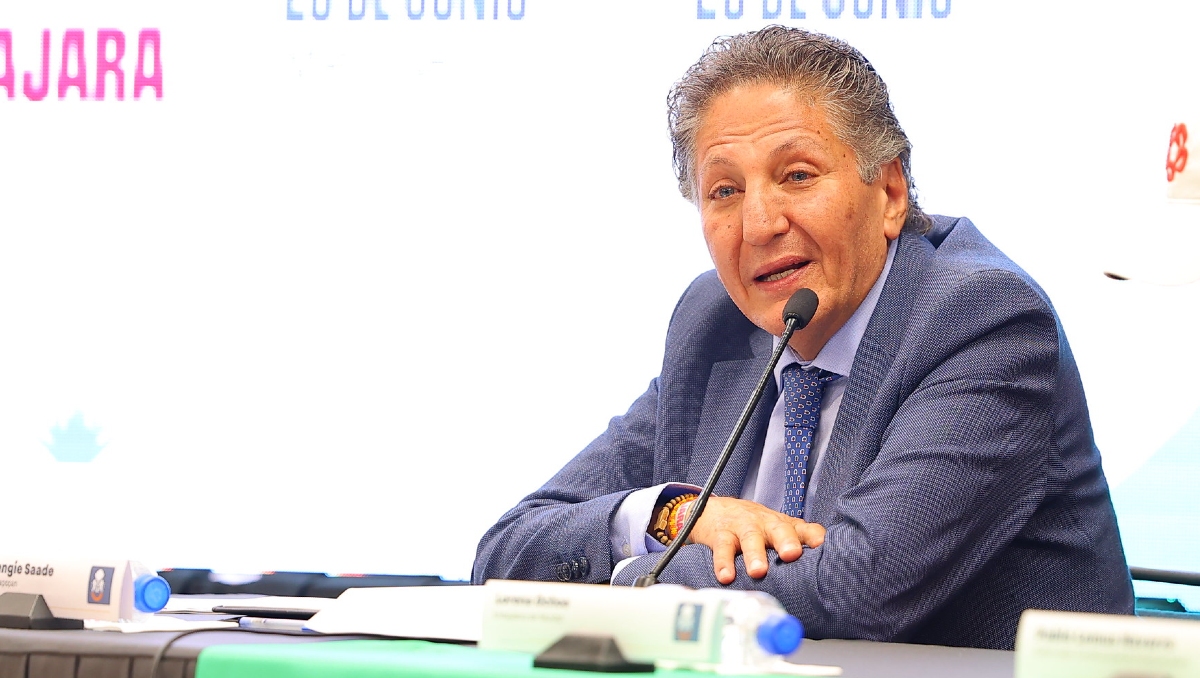 Juan José Frangie, encabezó la Rueda de Prensa para anunciar las actividades rumbo al Mundial 2026