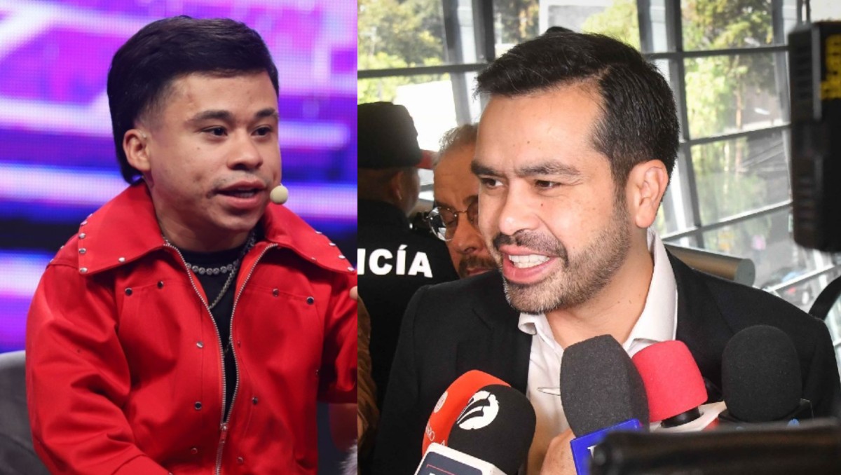 Máynez busca visibilizar la problemática de las personas de talla baja como 'Abelito'. | Cuartoscuro