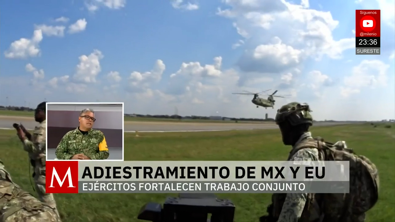 Militares mexicanos explican entrenamiento en EU y operativos del Plan DN-III