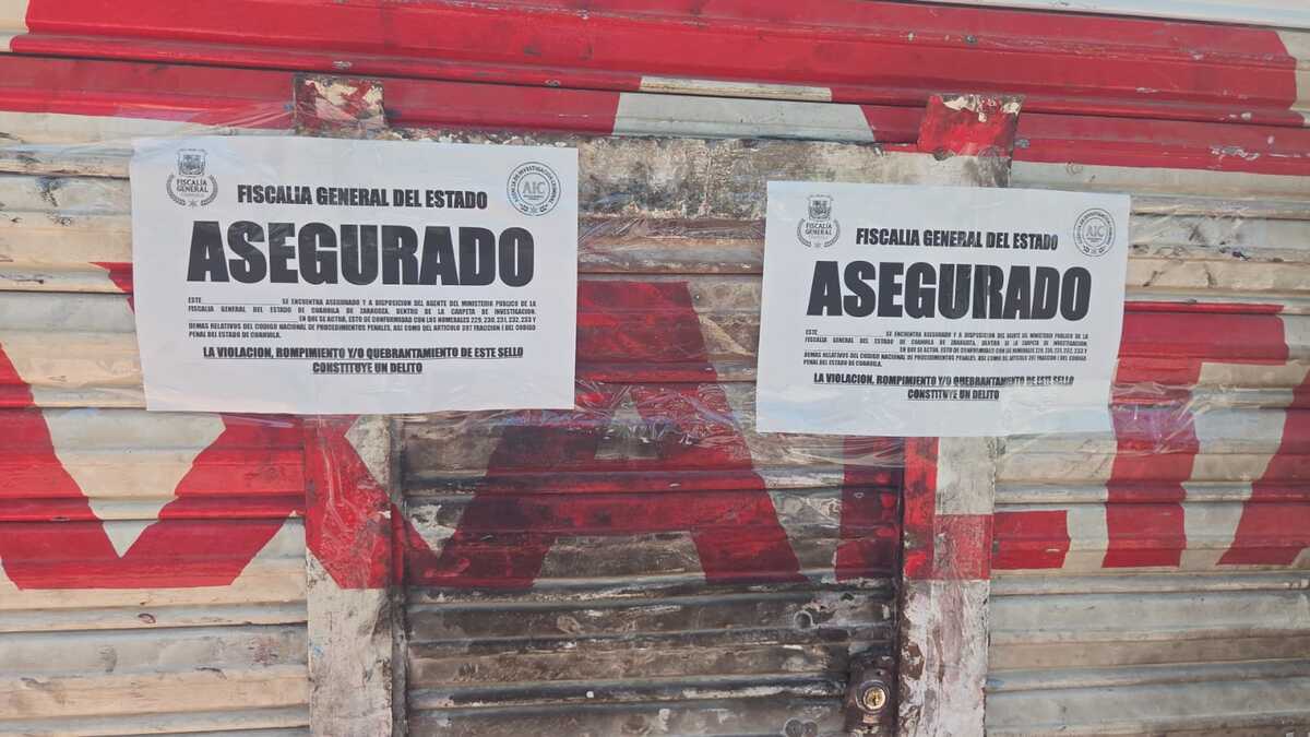 La tienda de pinturas donde se registró el siniestro fue clausurada. | Especial