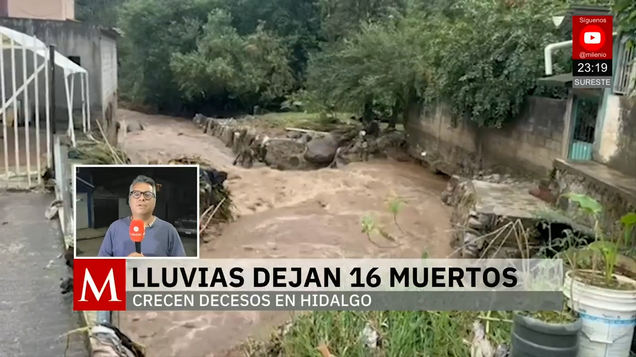 Veracruz entre los estados más afectados por lluvias e inundaciones con 15 muertos