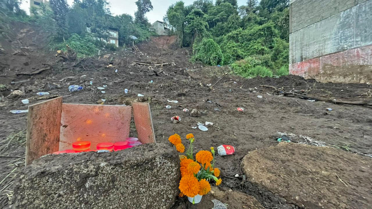 Lo que antes era una zona habitada, hoy es un recuerdo de la tragedia en la Sierra Norte de Puebla | Jesús Zavala