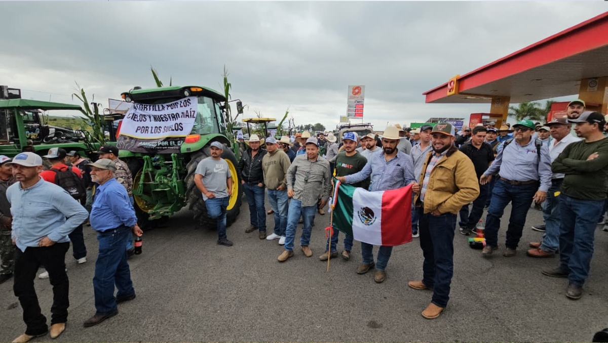 Los agricultores lamentaron las molestias a la ciudadanía, pero también requieren visibilizar su problemática (Foto: Juan Carlos Munguía)