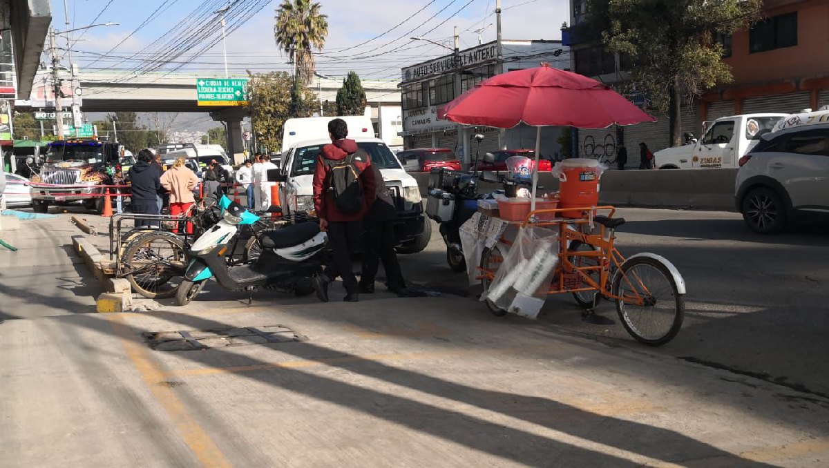 El atropellamiento ocurrió sobre avenida Circunvalación, en Ecatepec. Foto: (Especial)