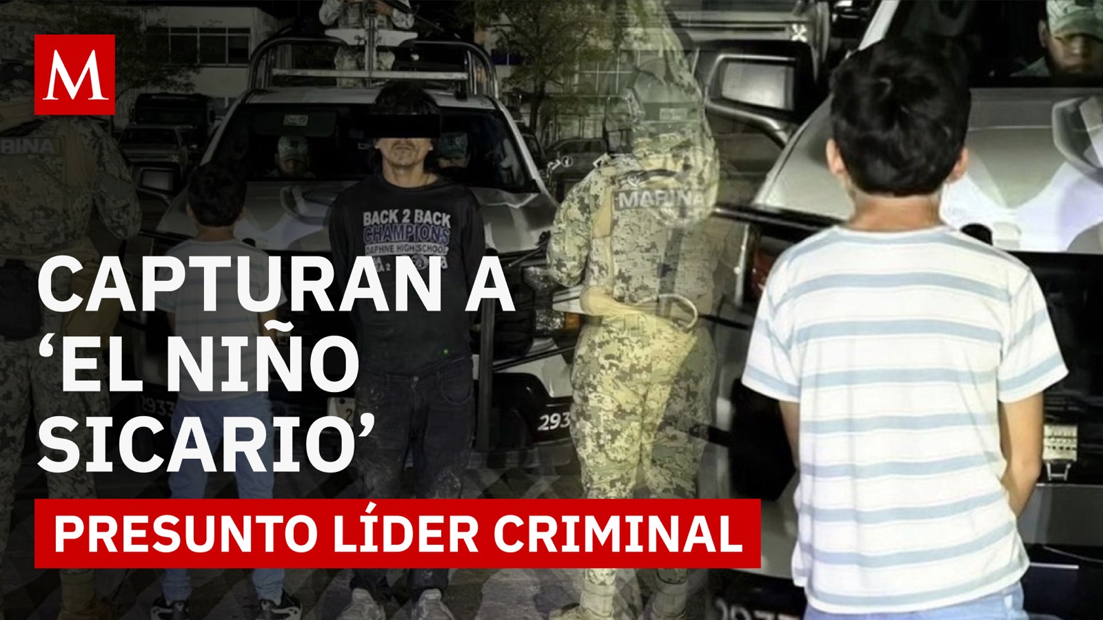 Caen presuntos integrantes de red criminal en Tabasco; uno de ellos, menor de edad