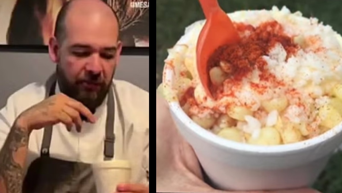 Tunden a chef por calificar con 3.5 unos esquites de 30 pesos; después se arrepiente y anuncia regalos para clientes: “Nos gustaría invitarles una chela” | VIDEO