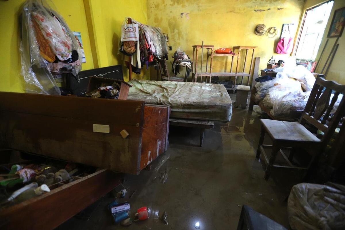La comunidad de la Ceiba es una de las más afectadas tras las intensas lluvias | Jorge Carballo.