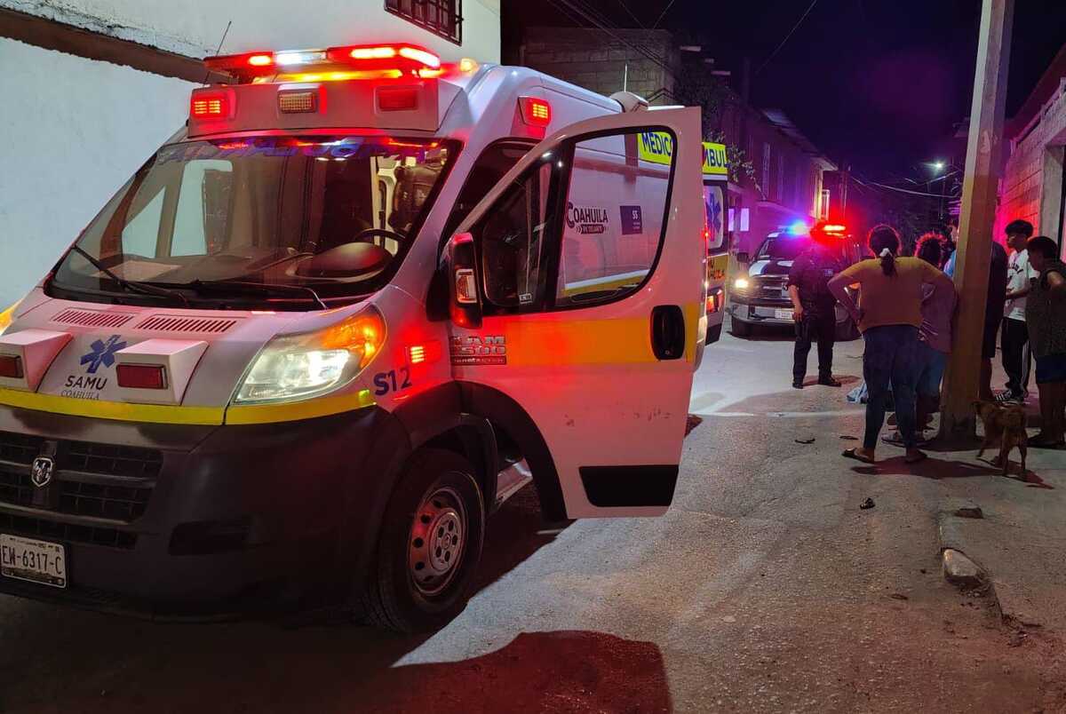 El joven fue trasladado a un hospital. | Especial