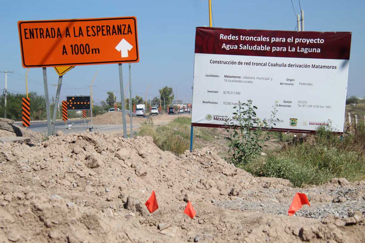 En su primera etapa, el sistema aportará 600 litros por segundo.| Verónica Rivera