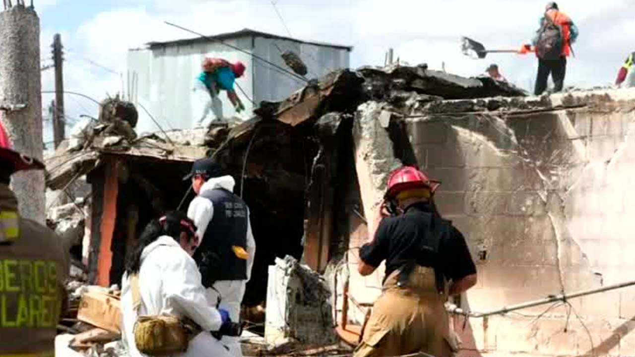 Explosión por acumulación de gas deja a una persona sin vida en Tamaulipas