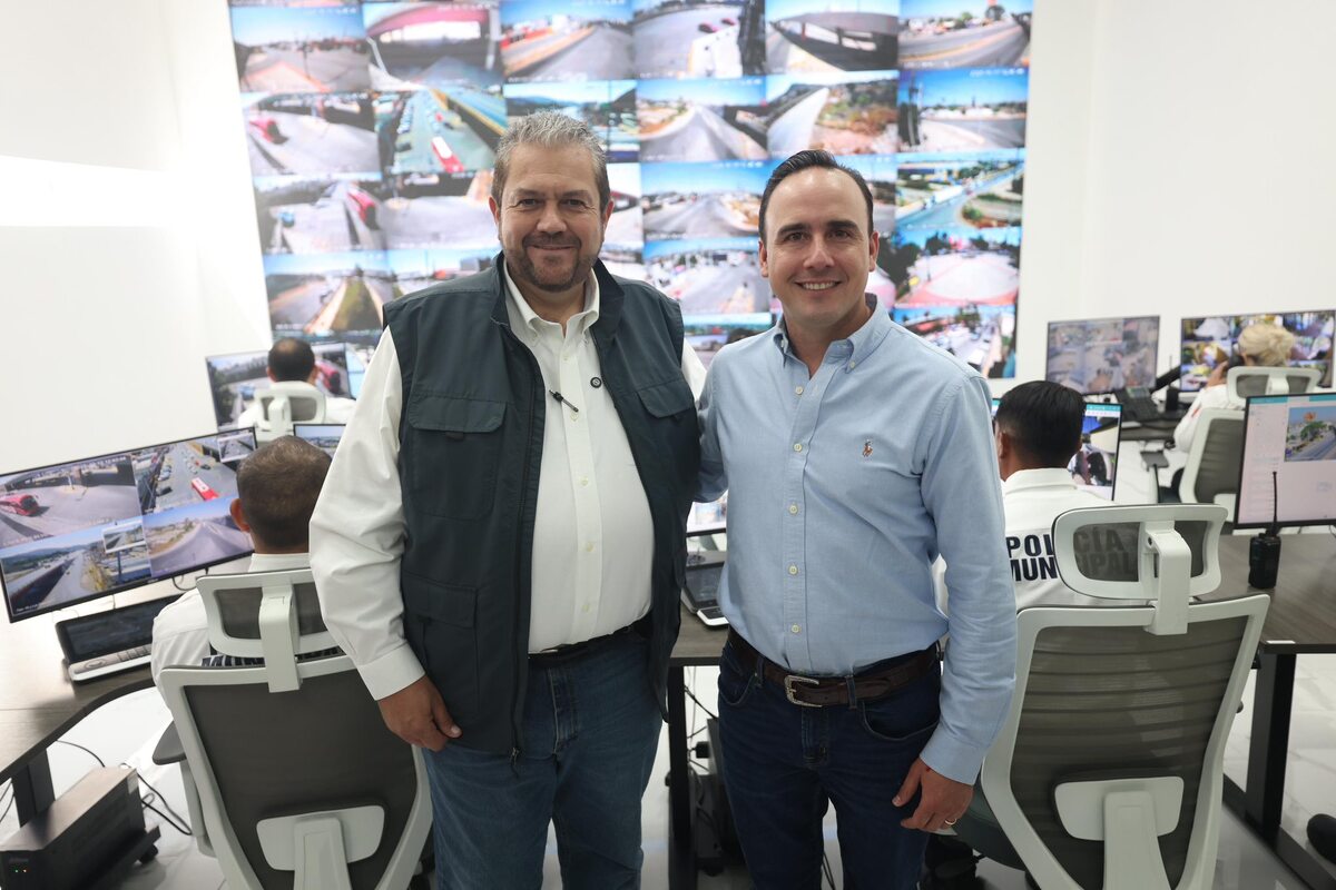 Gobernador de Coahuila inaugura el C2 de Ramos Arizpe. (Coartesía)